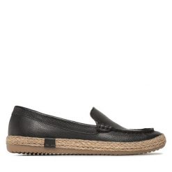 Espadryle Lasocki. Czarne espadryle damskie Lasocki, bez wzorów, bez obcasa. Za 139.99 zł.