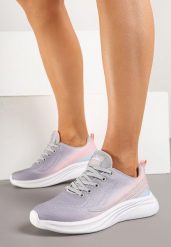 Jasnoszare Buty Sportowe Sneakersy Zdobione Efektem Ombre Banelissa. Szare buty sportowe na co dzień damskie Renee, z aplikacjami, na fitness i siłownię. Za 99.99 zł.
