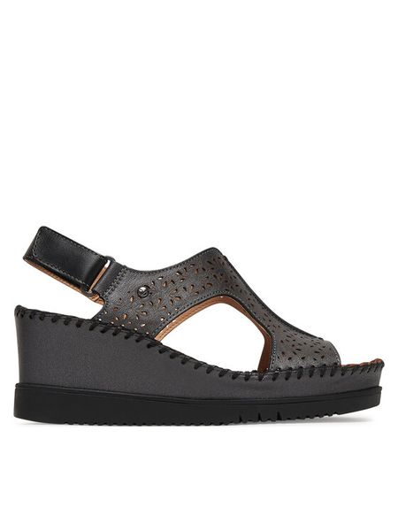 Pikolinos Sandały Aguadulce W3Z-1623Clc1 Brązowy. Brązowe sandały damskie Pikolinos, bez wzorów, ze skóry, bez obcasa, na koturnie. Za 599.99 zł.