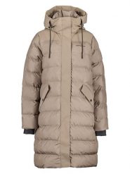 Didriksons Płaszcz pikowany "Fay" w kolorze beżowym rozmiar: 40. Brązowe płaszcze damskie Didriksons, bez wzorów. Za 699.51 zł.