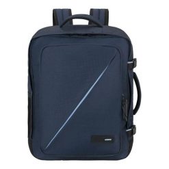 Plecak American Tourister Take2cabin SM. Niebieskie plecaki damskie AMERICAN TOURISTER, bez wzorów. Za 269.99 zł.