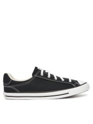 Converse Trampki Chuck Taylor All Star Dainty Lucky A12950C Czarny. Czarne trampki i tenisówki damskie Converse, bez wzorów, z materiału. Za 209.99 zł.