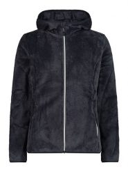 CMP Kurtka polarowa w kolorze czarnym rozmiar: 34. Czarne kurtki damskie CMP, bez wzorów, z materiału, bez kaptura. Za 87.40 zł.