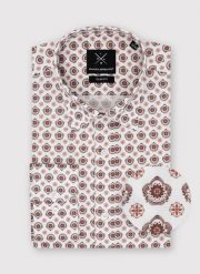 PAKO LORENTE – Koszula męska P22WF-1X-035-B-S. Białe koszule męskie Pako Lorente, na wiosnę, m, bez wzorów, z bawełny, bez kołnierzyka, bez ramiączek. Za 89.99 zł.