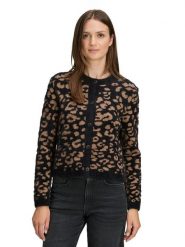 BETTY & CO Kardigan w kolorze czarno-jasnobrązowym rozmiar: 38. Brązowe kardigany damskie Betty & Co., bez wzorów. Za 159.95 zł.