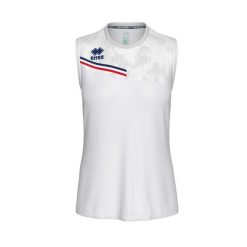 Koszulka Bez Rękawów Errea Eloy Ad Damskie. Białe bluzki sportowe damskie ERREA, l, z materiału, bez kołnierzyka, bez ramiączek. Za 186.00 zł.