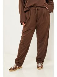 Curvy Lady Spodnie w kolorze brązowym rozmiar: 44/46. Brązowe spodnie materiałowe damskie Curvy Lady, bez wzorów, z materiału, klasyczne, z standardowym stanem. Za 108.99 zł.