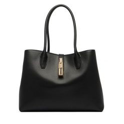 Torebka Furla. Czarne torebki klasyczne damskie Furla, bez wzorów, bez dodatków. Za 1,529.00 zł.