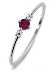 Les Petites Précieuses Srebrny pierścionek z kamieniami szlachetnymi rozmiar: 58. Szare pierścionki damskie Les Petites Précieuses, z cyrkonią, srebrne. Za 152.99 zł.