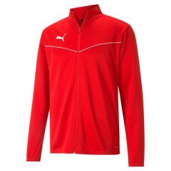 Bluza męska Puma teamRISE Training Poly Jacket czerwona. Białe bluzy bez kaptura męskie Puma, m. Za 143.00 zł.