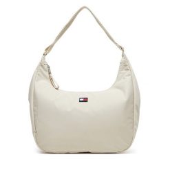Torebka Tommy Jeans. Brązowe torebki klasyczne damskie Tommy Jeans, bez wzorów, z jeansu, bez dodatków. Za 269.99 zł.