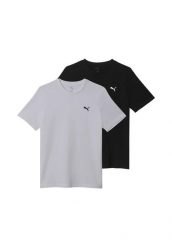 T-shirt męski Puma Essentials Logo 2-pack. T-shirty męskie Puma, m, bez wzorów, z bawełny, bez kołnierzyka. Za 199.42 zł.