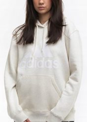 Bluza damska adidas Essentials Big Logo Regular Fleece. Brązowe bluzy z kapturem damskie Adidas, m, z bawełny. Za 215.99 zł.