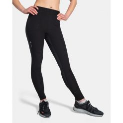 Legginsy damskie outdooroowe Kilpi LISBROCK-W. Czarne legginsy damskie Kilpi, m, bez wzorów. W wyprzedaży za 144.00 zł.