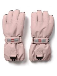 LEGO Rękawiczki narciarskie "Atlin" w kolorze jasnoróżowym rozmiar: 134/140. Różowe rękawiczki dziecięce LEGO, bez ramiączek. Za 96.83 zł.