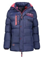 Geographical Norway Kurtka pikowana "Citernier" w kolorze niebiesko-różowym rozmiar: XL. Niebieskie kurtki damskie Geographical Norway, xl, bez wzorów, bez kaptura. Za 228.38 zł.
