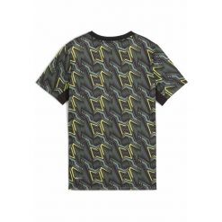 Młodzieżowa koszulka Essentials Poly PUMA Black. Czarna bluzki damskie Puma, l, bez wzorów, młodzieżowe, bez kołnierzyka, bez ramiączek. Za 99.00 zł.