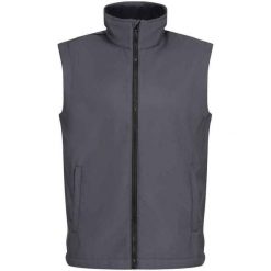 Męska Kamizelka Ablaze Softshell Do Nadruku. Czarne kamizelki męskie Regatta, m, bez wzorów, z softshellu, bez kaptura. Za 98.99 zł.
