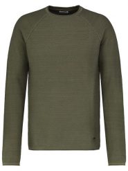 Eight2Nine Sweter w kolorze ciemnozielonym rozmiar: S. Brązowe swetry męskie Eight2Nine, s, bez wzorów, bez kołnierzyka. Za 83.42 zł.