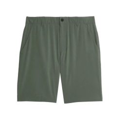 Szorty pięć kieszeni Lyle & Scott. Zielone szorty męskie LYLE AND SCOTT, z materiału, bez kołnierzyka. Za 240.00 zł.