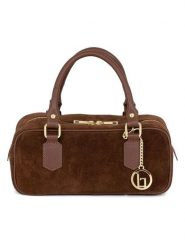 Lia Biassoni Skórzana torebka "Sardagna" w kolorze brązowym - 27 x 14 x 12 cm rozmiar: onesize. Brązowe torebki klasyczne damskie Lia Biassoni, bez wzorów, z materiału, bez dodatków. Za 282.99 zł.