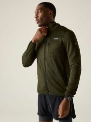 Regatta Kurtka funkcyjna "Hillden" w kolorze khaki rozmiar: M. Brązowe kurtki outdoor męskie Regatta, m, bez wzorów, bez kaptura. Za 132.36 zł.