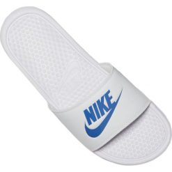 Białe Klapki Nike Benassi Jdi Slide 343880-102. Białe klapki i japonki męskie Nike. W wyprzedaży za 149.00 zł.