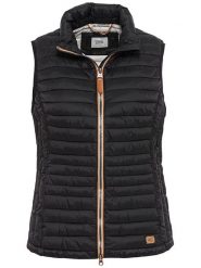 Camel Active Kamizelka pikowana w kolorze czarnym rozmiar: 42. Czarne kamizelki damskie Camel Active. Za 197.63 zł.