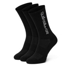 Skarpety długie Quiksilver. Czarne skarpetki męskie Quiksilver, bez wzorów. Za 39.99 zł.