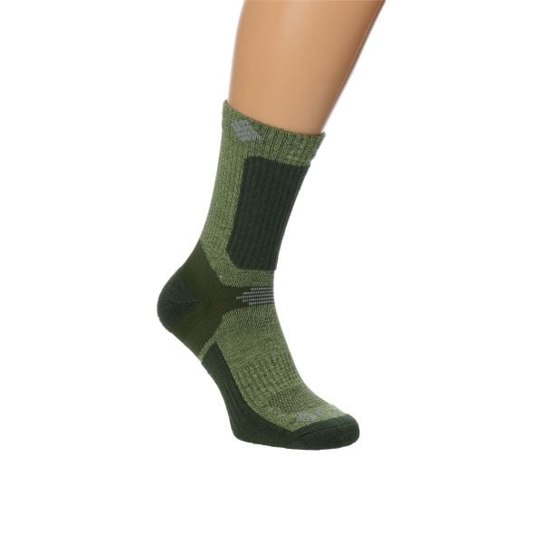 Skarpetki Trekkingowe unisex Columbia Crop Hike. Zielone skarpetki damskie Columbia, bez wzorów. Za 59.99 zł.