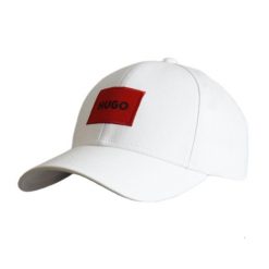 Czapka z daszkiem bejsbolówka Hugo Boss Baseball Men-X 581-RL 50492745-100. Białe czapki z daszkiem damskie Boss, bez wzorów. Za 194.35 zł.