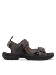 Keen Sandały Targhe III Open Toe Sandal 1022424 Szary. Szare sandały męskie Keen, z nubiku, z otwartym noskiem, bez zapięcia. Za 299.99 zł.