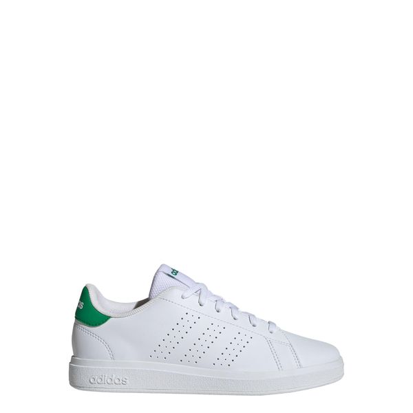 Buty Advantage Base 2.0. Białe buty sportowe na co dzień damskie Adidas, z gumy, bez zapięcia, do biegania. Za 268.00 zł.