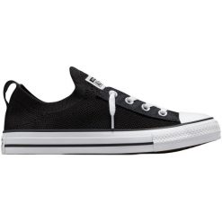Buty sportowe damskie Converse Ctas Shoreline Knit Slip. Czarne buty sportowe na co dzień damskie Converse, bez wzorów, z materiału. Za 490.00 zł.