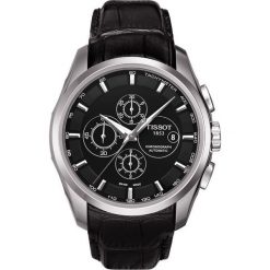 RABAT ZEGAREK TISSOT T- CLASSIC T035.627.16.051.00. Czarne zegarki męskie TISSOT, ze stali. W wyprzedaży za 2,728.01 zł.