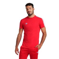 Koszulka sportowa Arena M T-Shirt Team Icons. Czerwone t-shirty męskie Arena, m, bez wzorów, bez kołnierzyka. Za 129.99 zł.