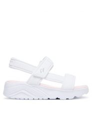 Skechers Sandały Street Uno Lite Sandal 310372L/WHT Biały. Białe sandały dziewczęce Skechers, z materiału, bez zapięcia. Za 199.99 zł.