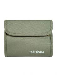 Portfel RFID Tatonka Euro Wallet RFID B - olive. Zielone portfele damskie Tatonka, bez wzorów, z materiału. Za 95.69 zł.
