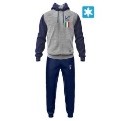 Dres z bluzą z kapturem Givova Italia 100. Niebieskie bluzy z kapturem męskie Givova, m, z bawełny. Za 290.99 zł.