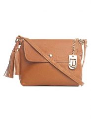 Lucca Baldi Skórzana torebka "Bagni" w kolorze jasnobrązowym - 25 x 17 x 7 cm rozmiar: onesize. Brązowe torebki klasyczne damskie Lucca Baldi, z aplikacjami, z materiału, bez dodatków. Za 195.99 zł.