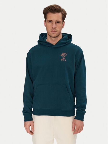 New Balance Bluza MT51979 Niebieski Regular Fit. Niebieskie bluzy bez kaptura męskie New Balance, m, z bawełny. Za 229.99 zł.