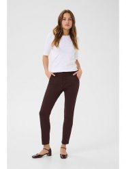 Kaffe Spodnie chino w kolorze brązowym rozmiar: 34. Brązowe spodnie materiałowe damskie Kaffe, bez wzorów. Za 126.99 zł.