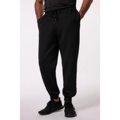 Męskie Spodnie dresowe belly fit nowoczesny krój do 7 XL. Czarne spodnie dresowe męskie JAY-PI, bez wzorów, z bawełny. Za 294.99 zł.