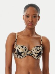 Selmark Góra od bikini BO317 Czarny. Czarne bikini damskie SELMARK, bez wzorów. Za 389.99 zł.