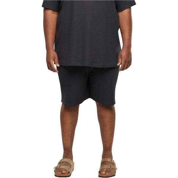 Szorty Urban Classics Waffle. Czarne szorty męskie Urban Classics, bez wzorów. Za 122.00 zł.