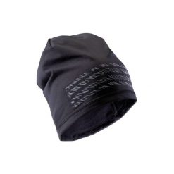 Czapka Keepdry 500. Czarne czapki męskie KIPSTA, bez wzorów, z elastanu. Za 29.99 zł.