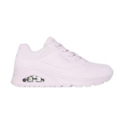 Buty sneakersy sportowe damskie Skechers Uno Stand On modne wygodne. Czerwone buty sportowe na co dzień damskie Skechers, bez wzorów, trekkingowe. Za 293.45 zł.