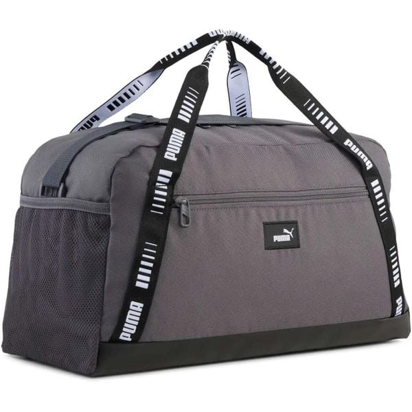 Torba Puma Phase Tape Small Sports Bag 22L. Szare torebki klasyczne damskie Puma, bez wzorów, z materiału, bez dodatków. Za 290.00 zł.