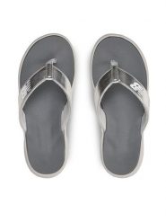 New Balance Japonki SWT340B2 Szary. Szare klapki damskie New Balance, bez wzorów, z syntetyku, bez obcasa. Za 119.99 zł.