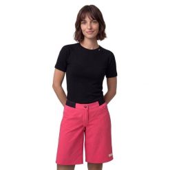 Damskie krótkie spodenki gravel Kolarstwo Siroko Lemur-W Red. Czerwone szorty damskie SIROKO, bez wzorów, z elastanu. Za 297.00 zł.